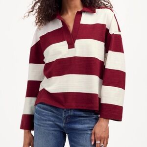 Madewell Rugby Polo Tee size small